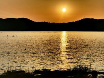 Vergleichsfoto - Sonnenuntergang Mallorca Chiringuito Costa de la Calma