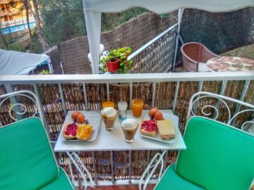 Frühstücksterrasse Mallorca bei Donm Fabio