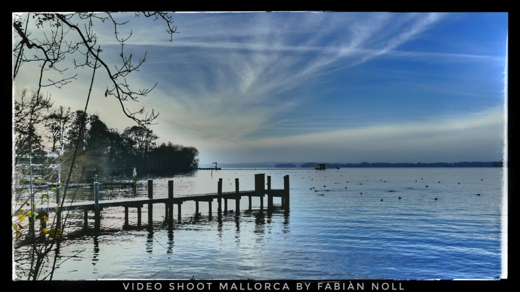 Brücke auf dem Großen Plöner See in Schleswig-Holstein- Plön