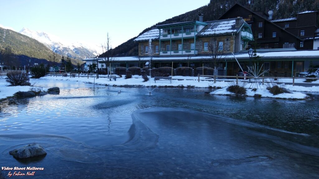 St. Anton am Arlberg in Österreich - Ski Gebiert und Party Zone